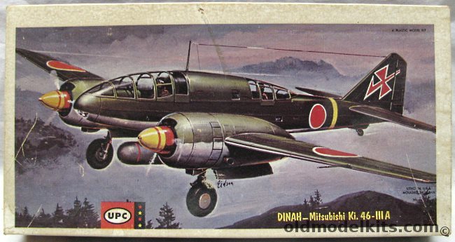 UPC 1/50 Mitsubishi Ki-46 IIIA Dinah - (ex Marusan), 5054-100 plastic model kit